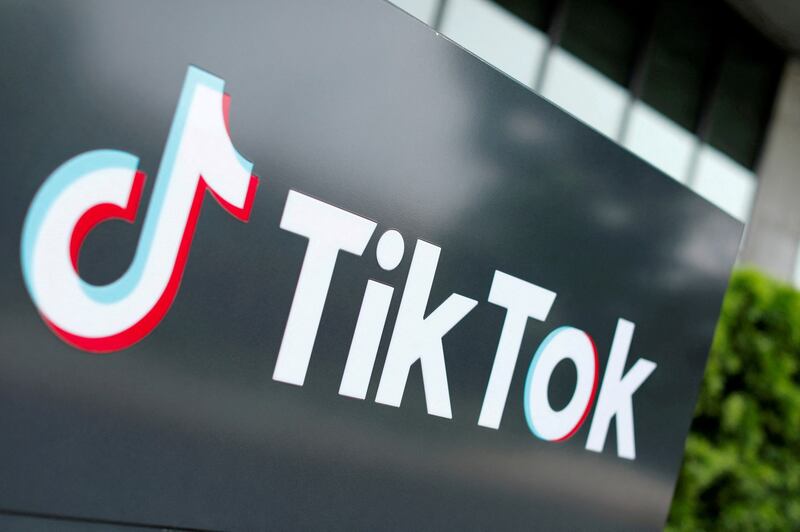 TikTok 应用程序徽标(路透社)
